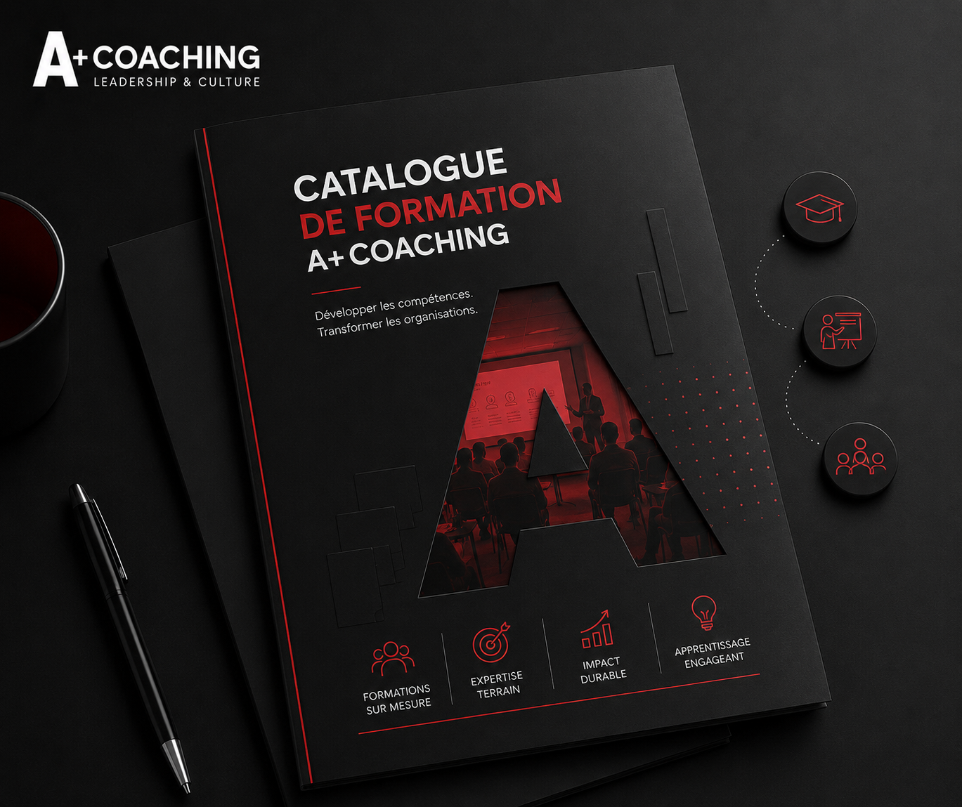 Catalogue de formation A+Coaching, pour les managers et les équipes